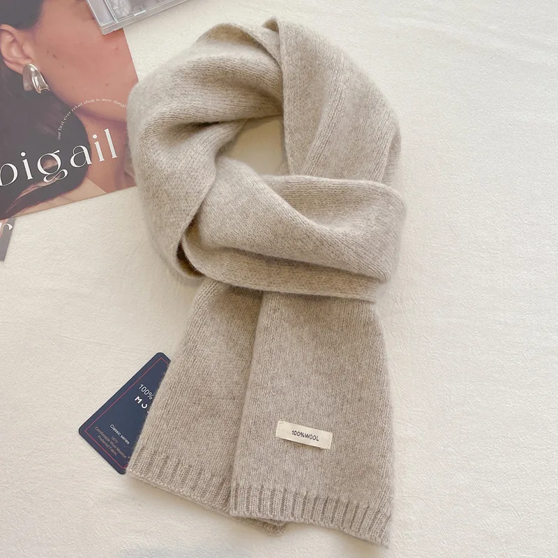Muffler Men Wool - عالية الجودة 100% وشاح من الصوف