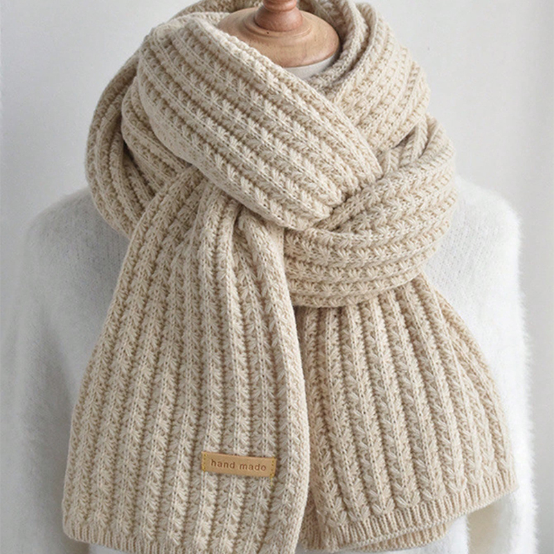 سميكة كابل متماسكة الدافئة الك - مراجعة Muffler Men Wool وسعره