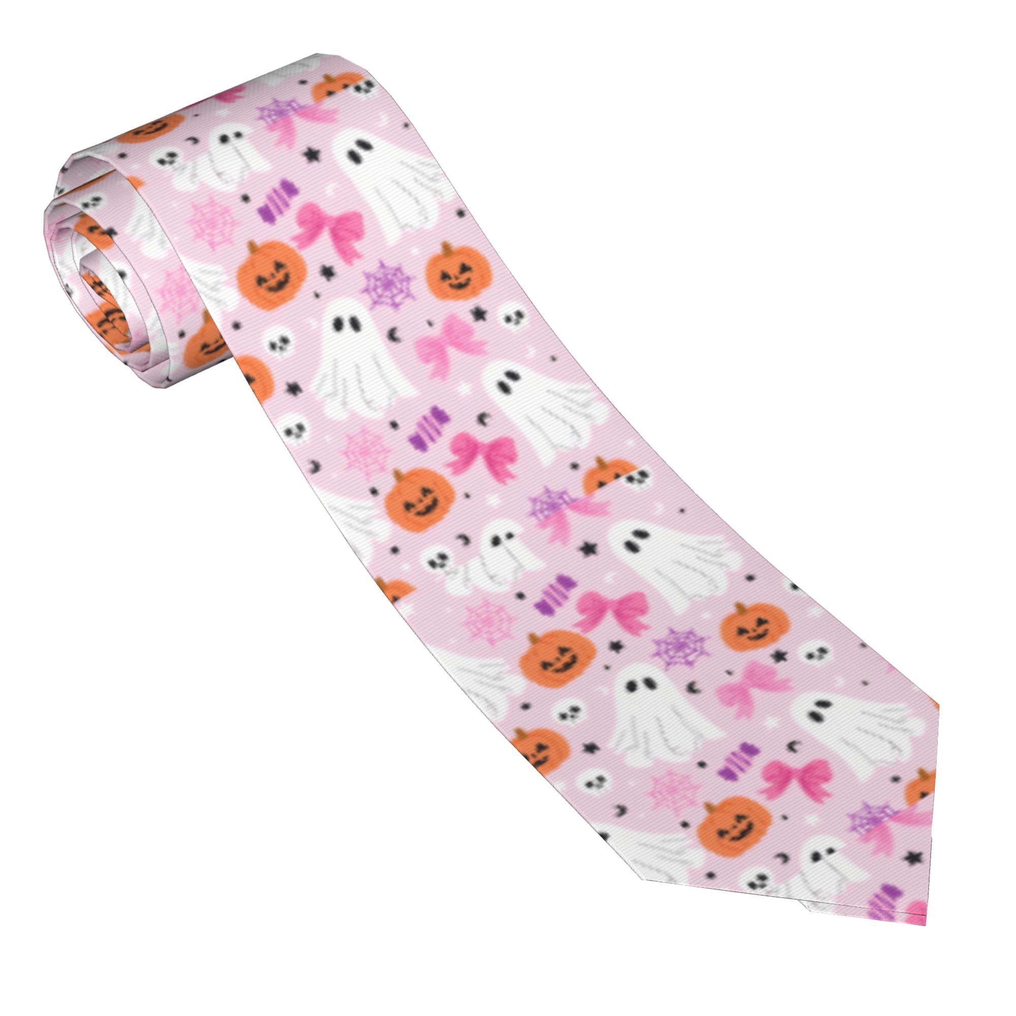 ربطة عنق بنمط أشباح الهالوين ب - مراجعة Skinny Tie Men وسعره