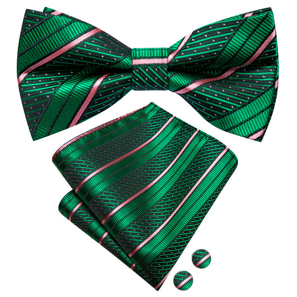 رجل ربطة القوس فيونكة المنديل  - مراجعة Bow Tie Pre Tied وسعره