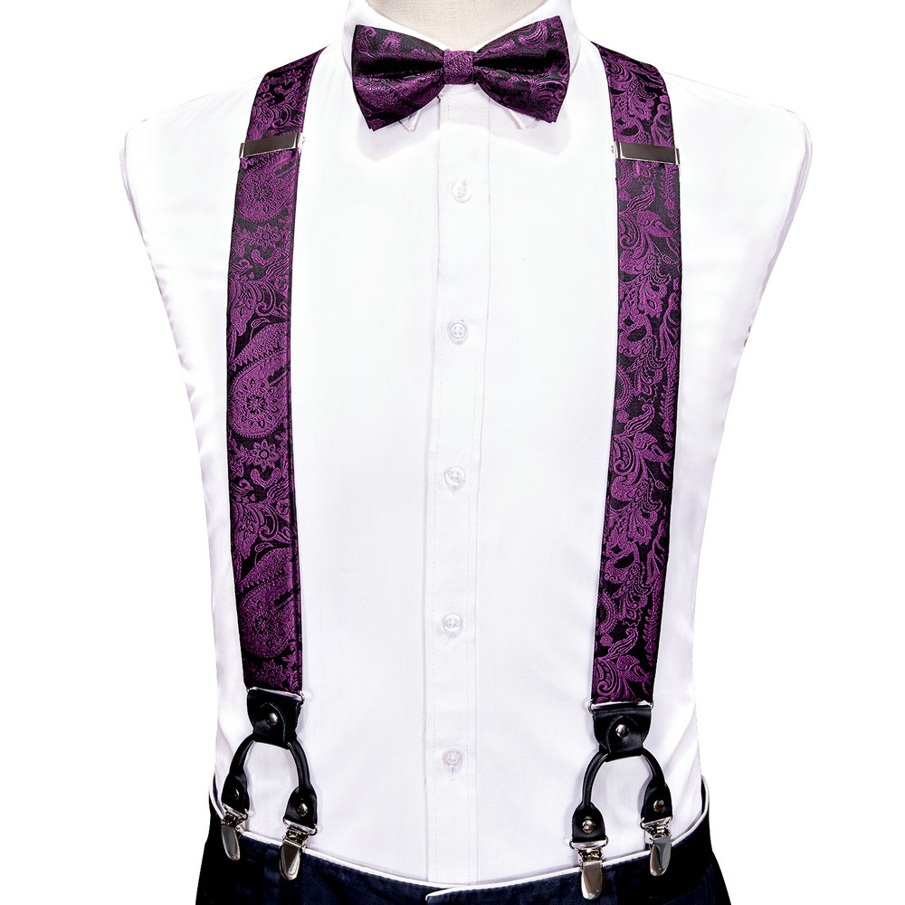 حمالات بنطلونات رجالية بتصميم  - مراجعة Bow Tie Pre Tied وسعره