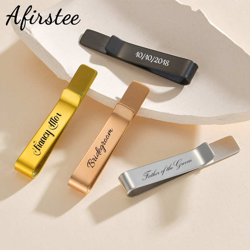 Afirstee الفولاذ المقاوم للصدأ - مراجعة Tie Bar Set Gift وسعره