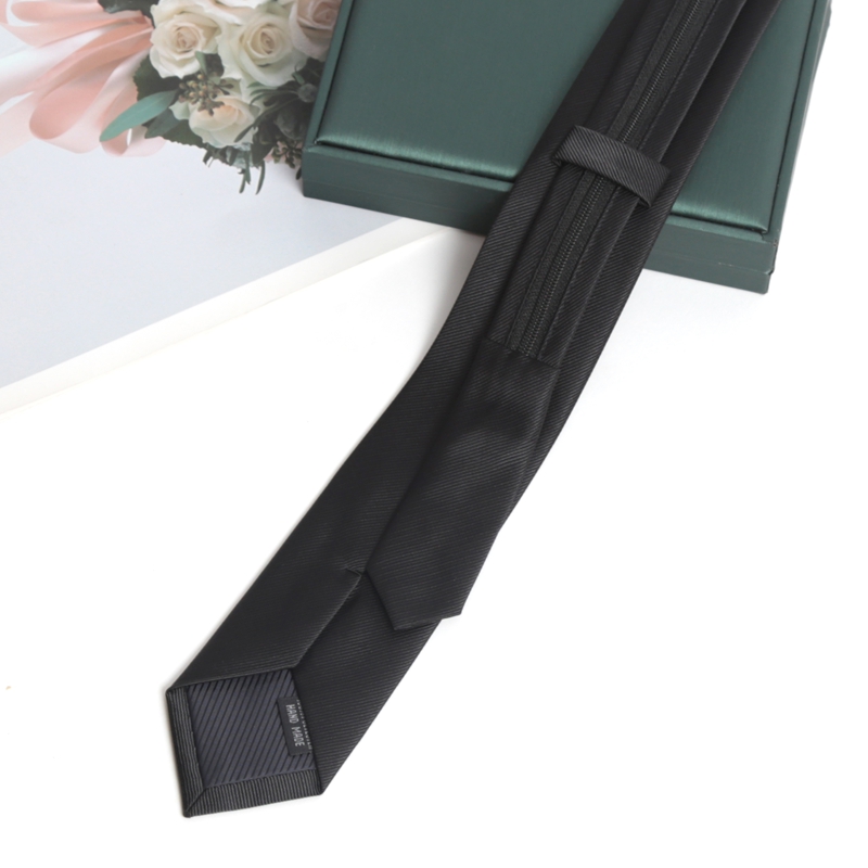 أسود الألوان سستة التعادل اليد - مراجعة Skinny Tie Men وسعره