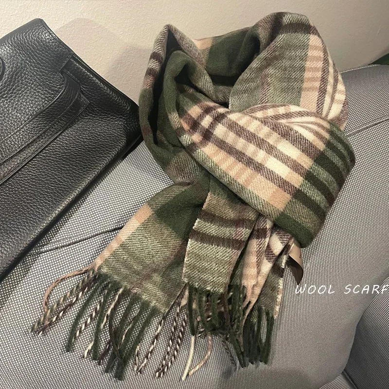 عالية الجودة 100% وشاح من الصو - مراجعة Muffler Men Wool وسعره