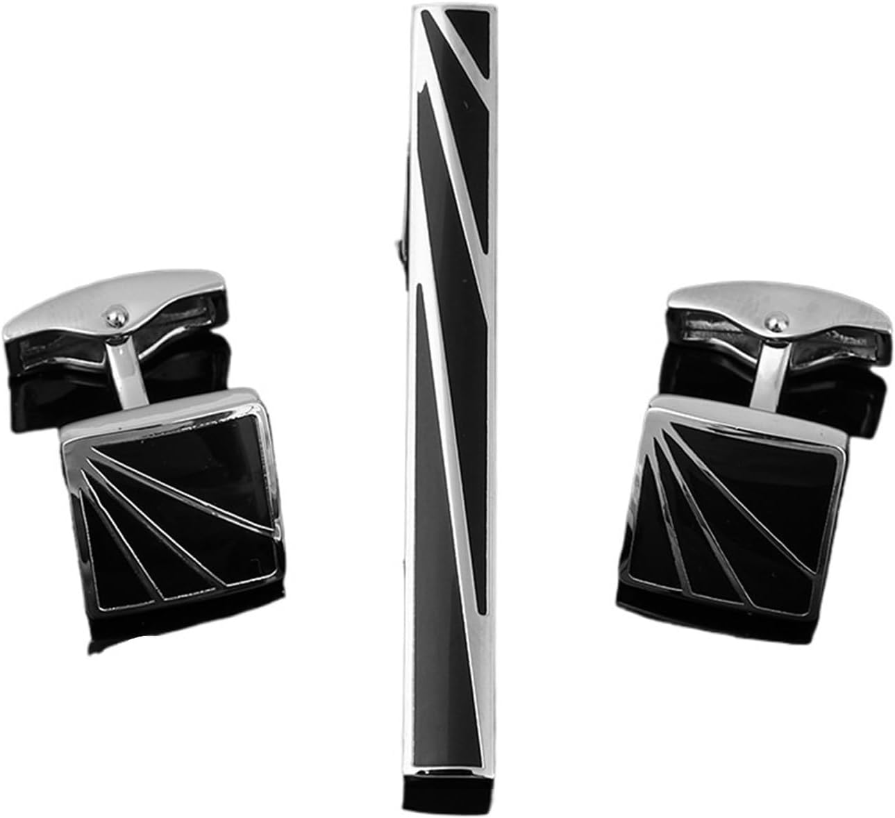 مجموعتان، طقم ربطات عنق وأزرار - مراجعة Tie Bar Set Gift وسعره