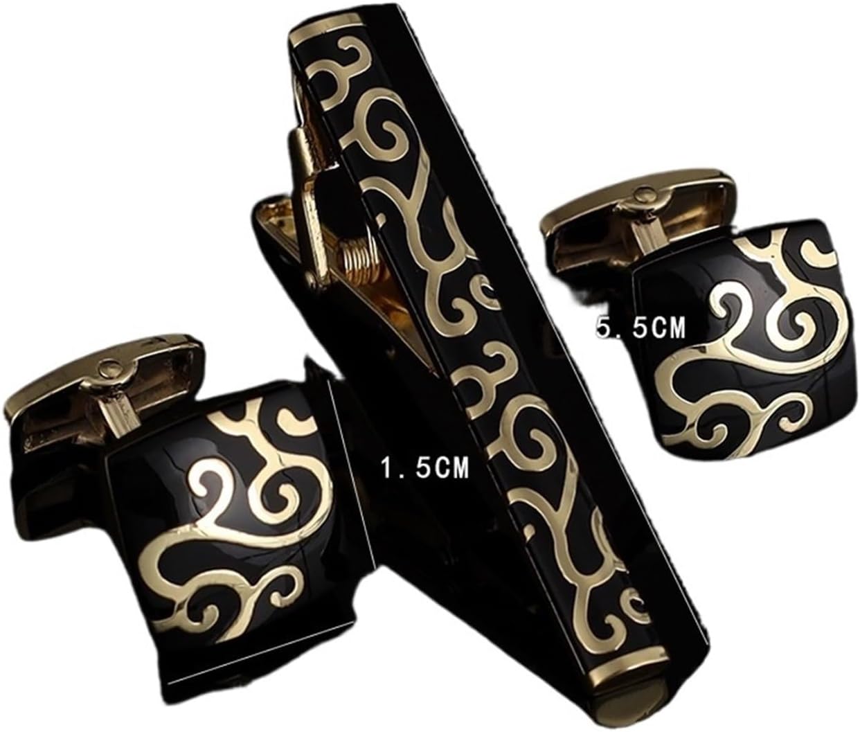 مجموعتان، طقم ربطات عنق وأزرار - مراجعة Tie Bar Set Gift وسعره