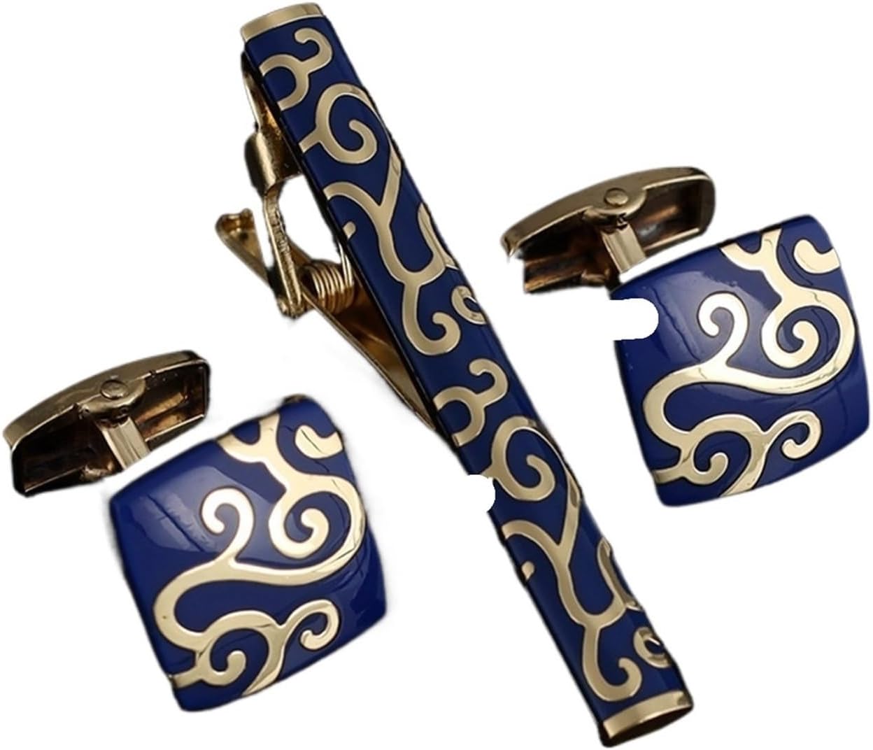 مجموعتان، طقم ربطات عنق وأزرار - مراجعة Tie Bar Set Gift وسعره