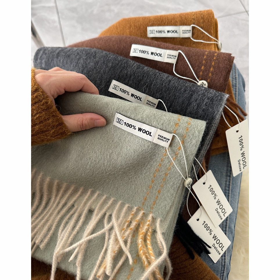 أنيقة نوعية جيدة 100% وشاح من  - مراجعة Muffler Men Wool وسعره