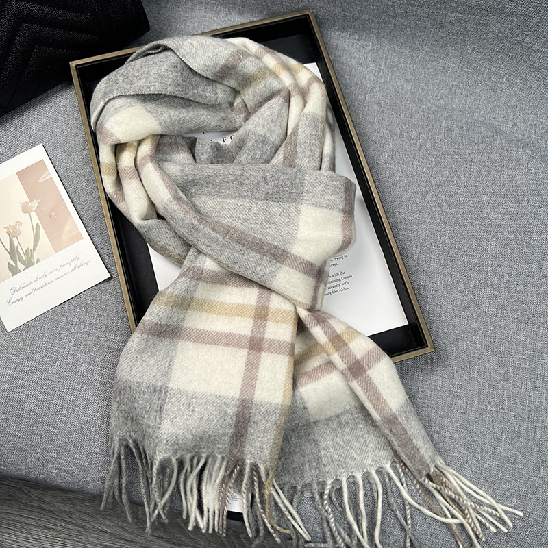 عالية الجودة 100% وشاح من الصو - مراجعة Muffler Men Wool وسعره