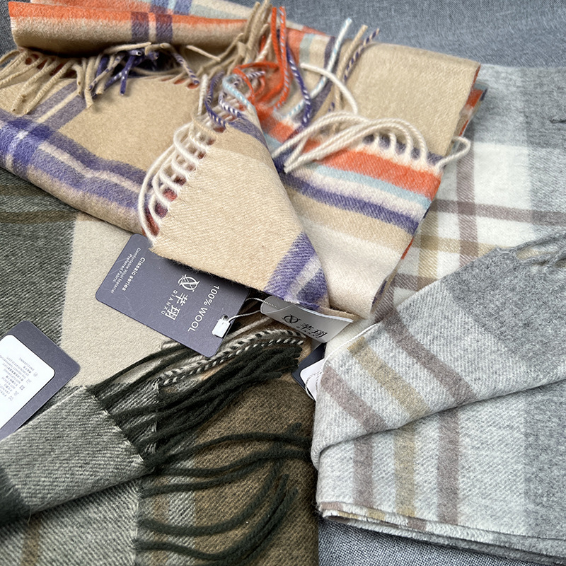 عالية الجودة 100% وشاح من الصو - مراجعة Muffler Men Wool وسعره