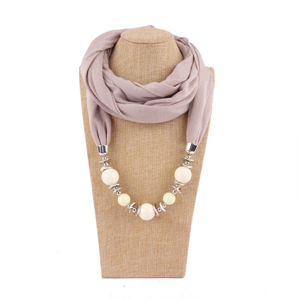 وشاح شيفون جديد على شكل قلادة  - مراجعة Infinity Scarf Knit وسعره