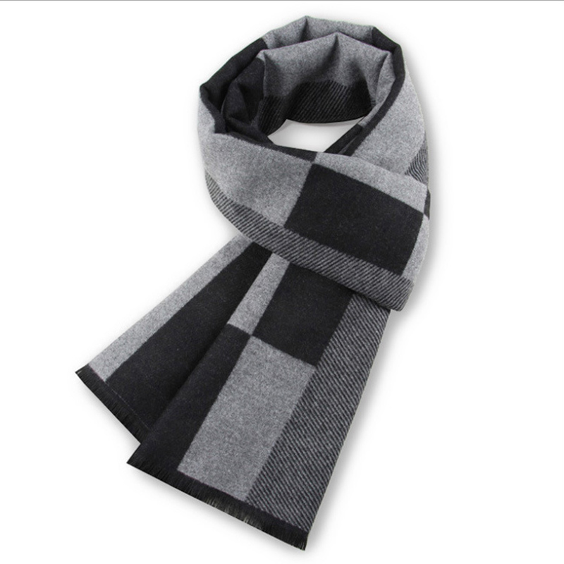 الرجال وشاح للرجل الشتاء نسخة  - مراجعة Muffler Men Wool وسعره
